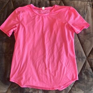 Bright Pink Lululemon Tee!